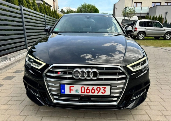 Audi S3 cena 126900 przebieg: 68000, rok produkcji 2018 z Częstochowa małe 172